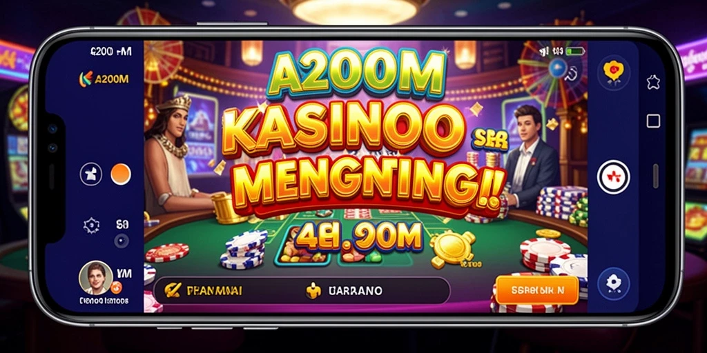 Tampilan gameplay A200M yang menarik dan mengasyikkan.