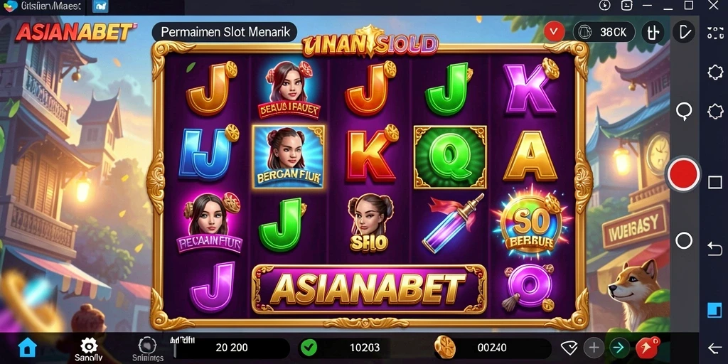 Tampilan gameplay Slot yang menarik di ASIANABET dengan fitur inovatif.