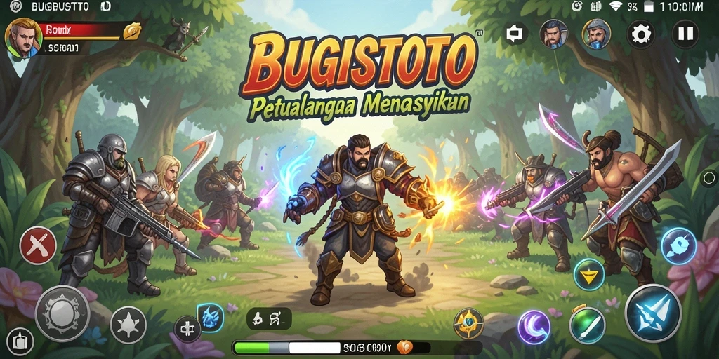 Tampilan gameplay <strong>BUGISTOTO</strong> yang menarik dalam petualangan Idle.