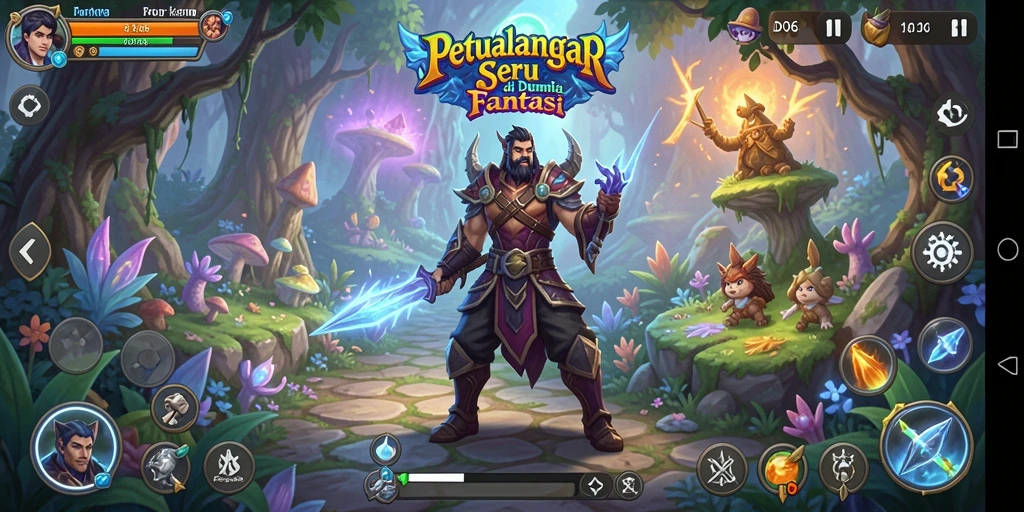 Gameplay seru D06 dalam dunia petualangan yang fantastis.