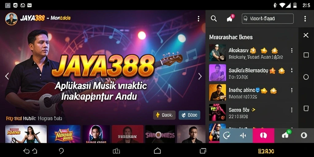 Tampilan gameplay interaktif JAYA388 yang menarik dan penuh warna.