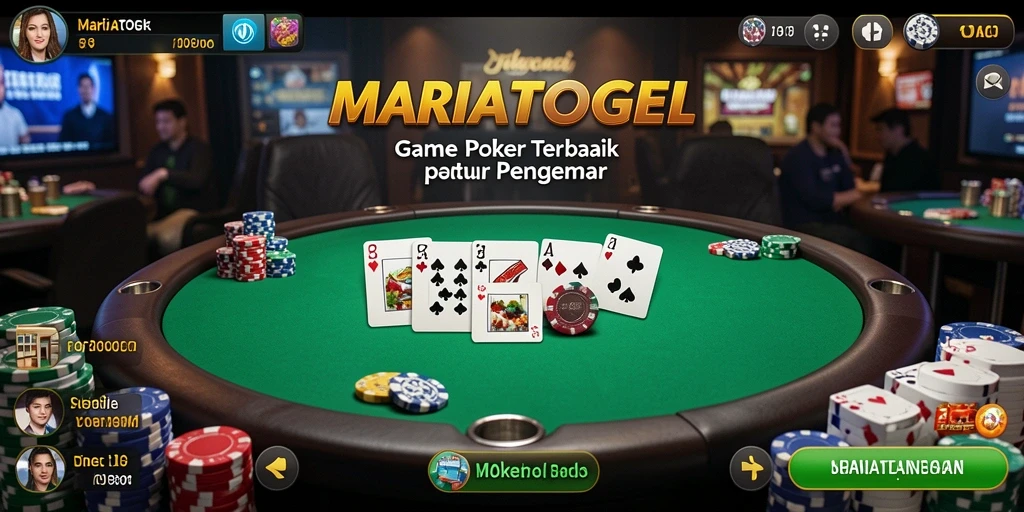Tampilan gameplay menarik dari MARIATOGEL yang memukau.