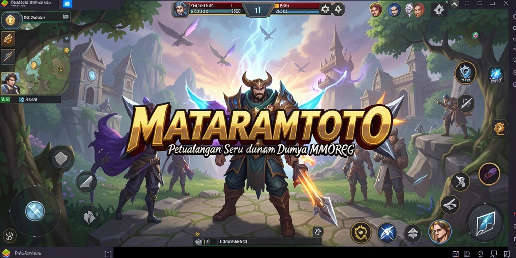 Tampilan gameplay seru dari MATARAMTOTO yang memukau.