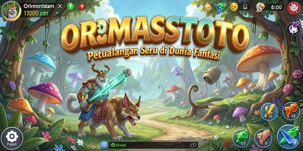 Tangkapan layar menampilkan aksi petualangan mendebarkan di ORMASSTOTO.