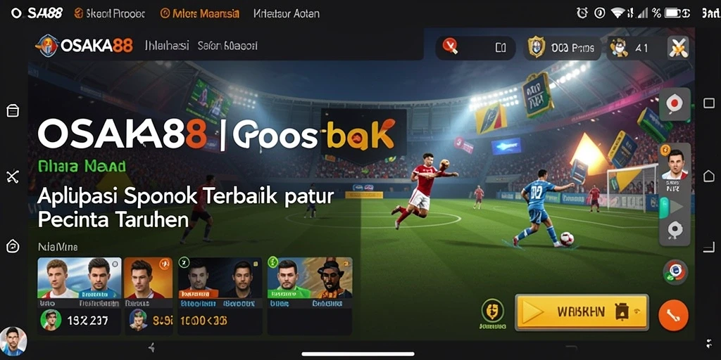 Tampilan gameplay Sportsbook OSAKA88 yang menarik dan interaktif.