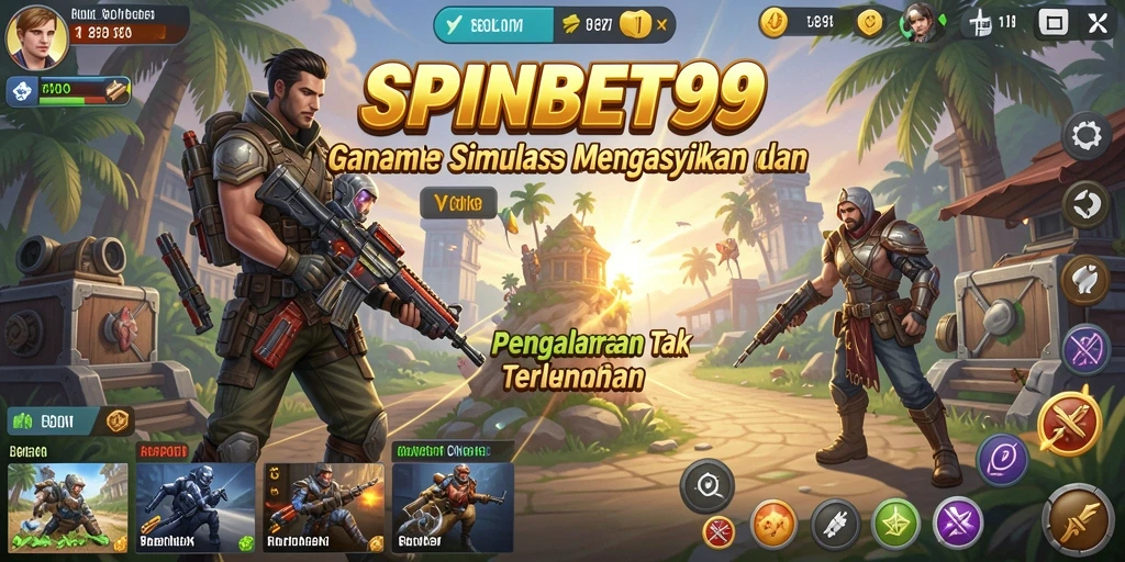 Tangkapan layar gameplay SPINBET99 yang menunjukkan pengalaman simulasi menarik.