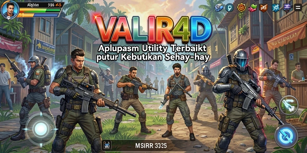 Tampilan utama VALIR4D dengan fitur manajemen tugas yang intuitif.